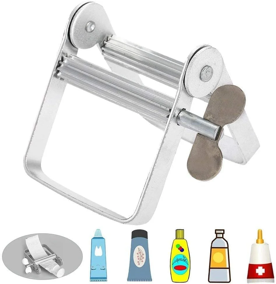 فشار دهنده لوله آلومینیومی برای خمیر دندان، رنگ مو، کرم، نگهدارنده پایه و اسلایدر فشاری لوله های خمیر دندان