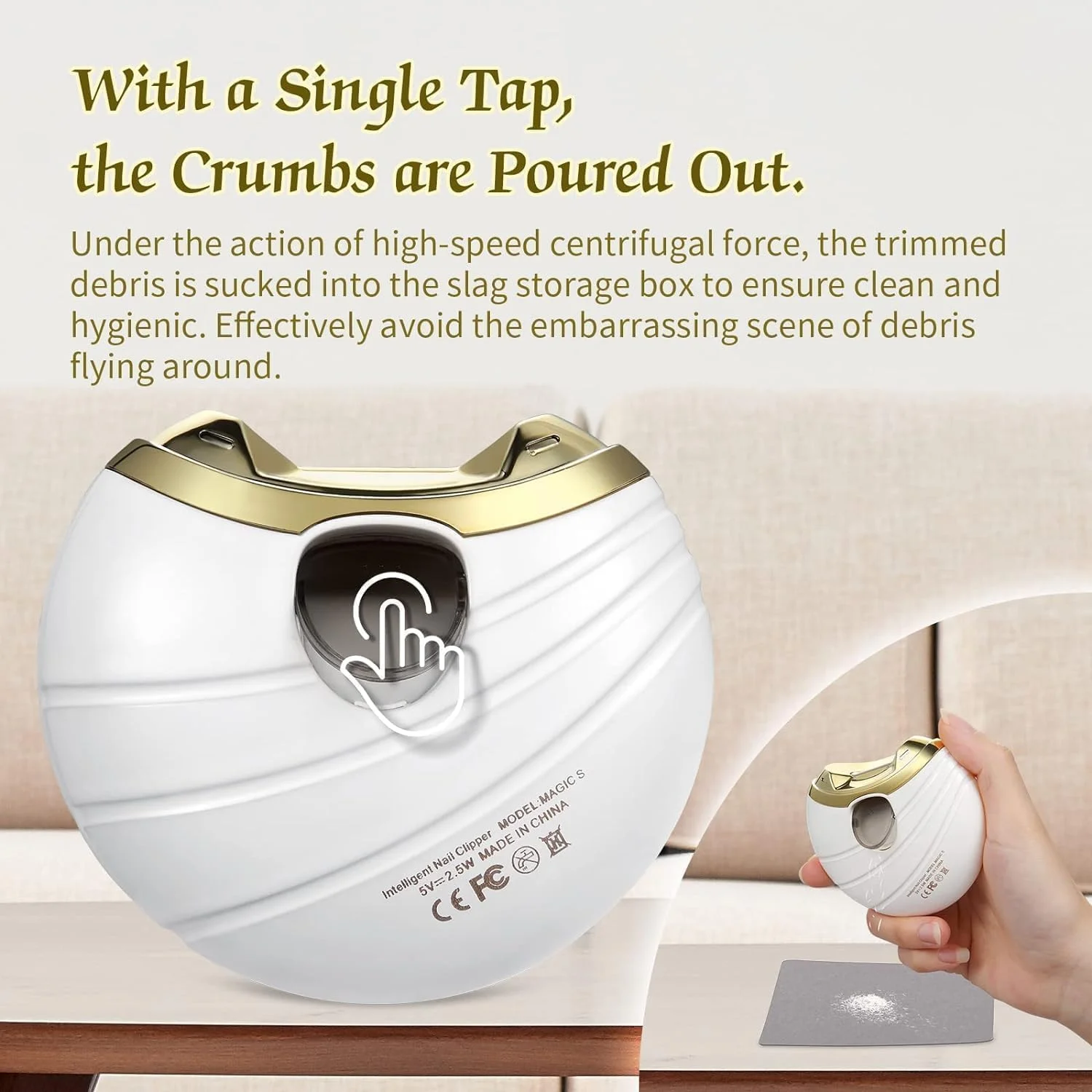 ناخن گیر برقی Joyzzz، ماشین اصلاح ناخن حرفه ای، دستگاه برش ناخن برقی قدرتمند و در عین حال ایمن برای ناخن های ضخیم پا و ناخن های دست، مناسب برای بزرگسالان، سالمندان، کودکان، مردان و زنان ناخن گیر برقی Joyzzz، ماشین اصلاح ناخن حرفه ای، دستگاه برش ناخن برقی قدرتمند و در عین حال ایمن برای ناخن های ضخیم پا و ناخن های دست، مناسب برای بزرگسالان، سالمندان، کودکان، مردان و زنان