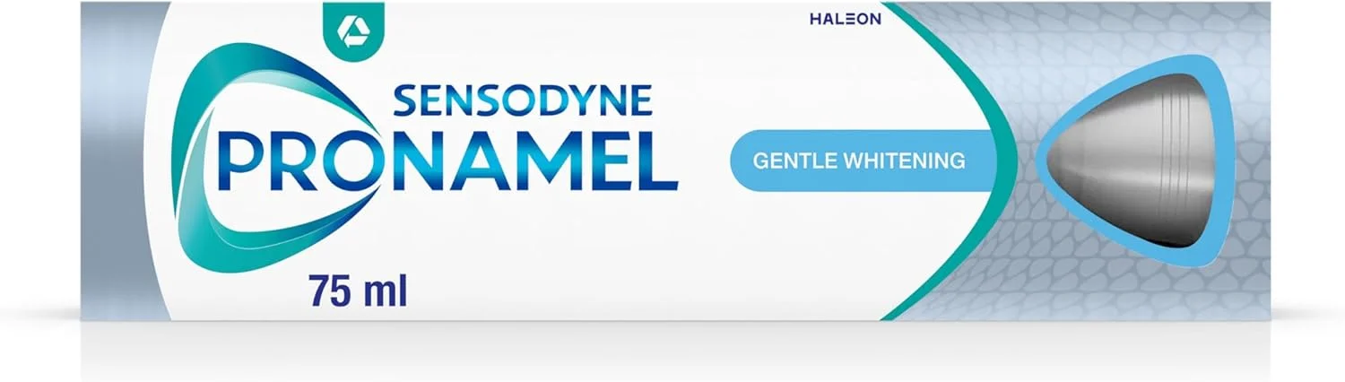 خمیر دندان سنسوداین پرونامل، مراقبت از مینای دندان، خمیر دندان سفید کننده ملایم، طعم نعناع، 75 میلی لیتر