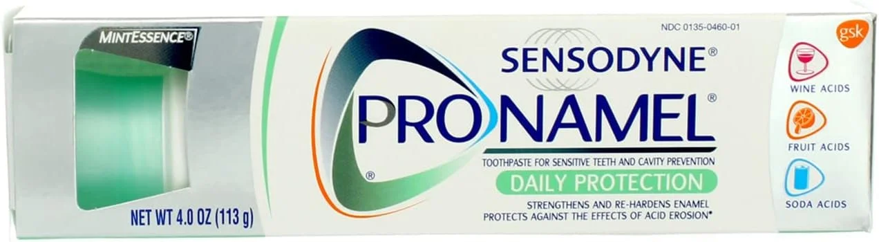 خمیر دندان سنسوداین پرونامل برای تقویت مینای دندان، محافظت روزانه، طعم نعناع، 113 گرم (بسته 12 عددی) خمیر دندان سنسوداین پرونامل برای تقویت مینای دندان، محافظت روزانه، طعم نعناع، 113 گرم (بسته 12 عددی)