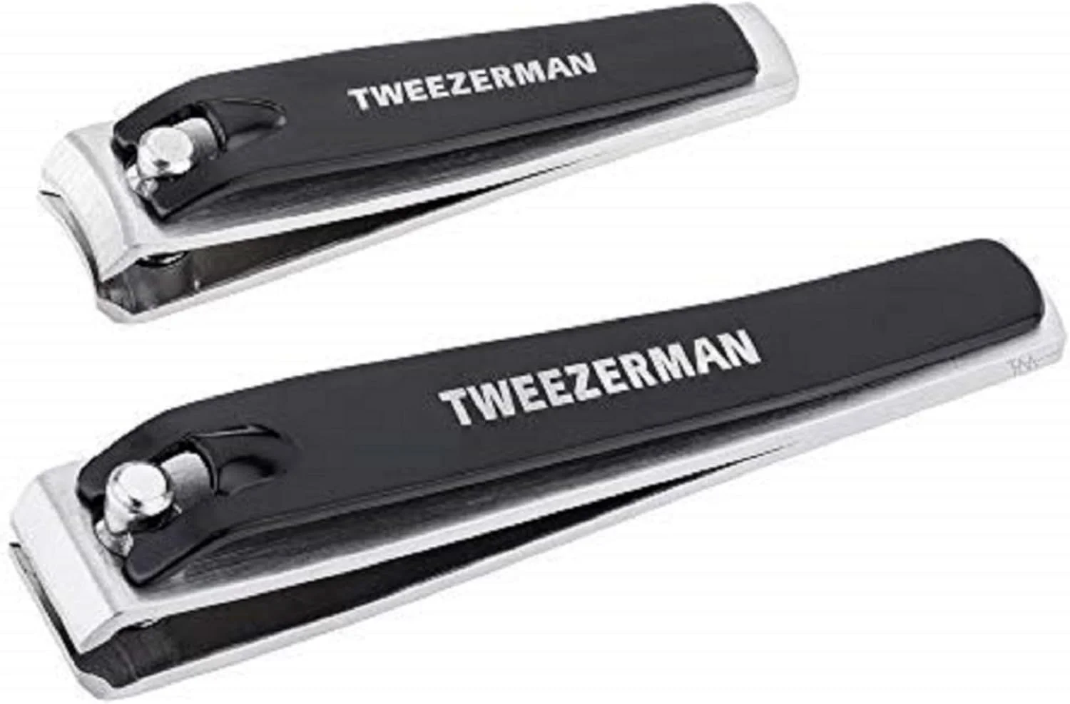 ست ناخن گیر 2 عددی Tweezerman SPA-Combo، تیغه خمیده استیل ضد زنگ برای چیدن دقیق، ساخت آمریکا