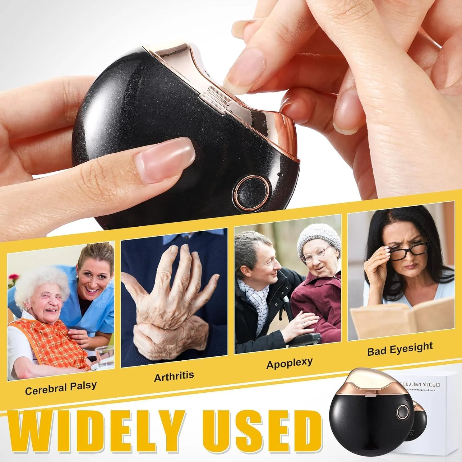 ناخن گیر برقی اتوماتیک Tazweeq، چاقو و سوهان ناخن برقی ایمن قابل شارژ USB با طراحی 2 در 1، ناخن گیر برقی برای بزرگسالان، نوزادان، کودکان، سالمندان و مراقبان ناخن گیر برقی اتوماتیک Tazweeq، چاقو و سوهان ناخن برقی ایمن قابل شارژ USB با طراحی 2 در 1، ناخن گیر برقی برای بزرگسالان، نوزادان، کودکان، سالمندان و مراقبان