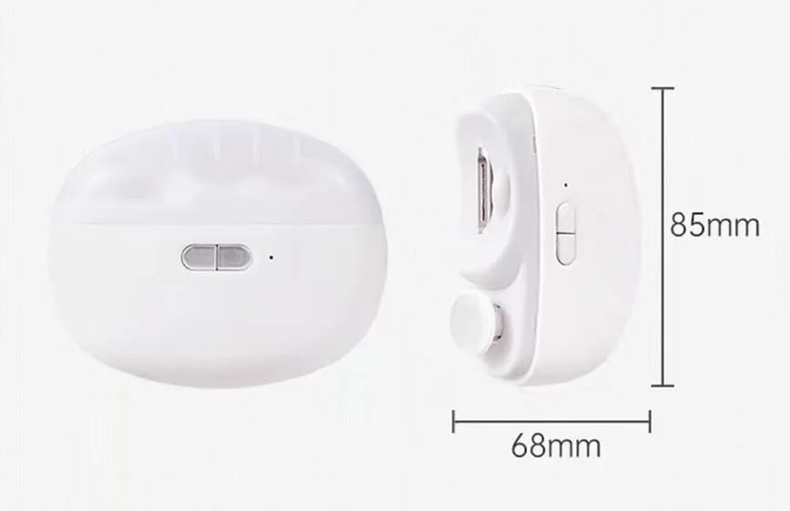 ناخن گیر برقی قابل حمل، شارژ USB، طراحی دو در یک ناخن گیر و سوهان ناخن، ایمن و بدون آسیب رساندن به دست، دارای درپوش گرد و غبار در صورت عدم استفاده، ایمن و بادوام ناخن گیر برقی قابل حمل، شارژ USB، طراحی دو در یک ناخن گیر و سوهان ناخن، ایمن و بدون آسیب رساندن به دست، دارای درپوش گرد و غبار در صورت عدم استفاده، ایمن و بادوام