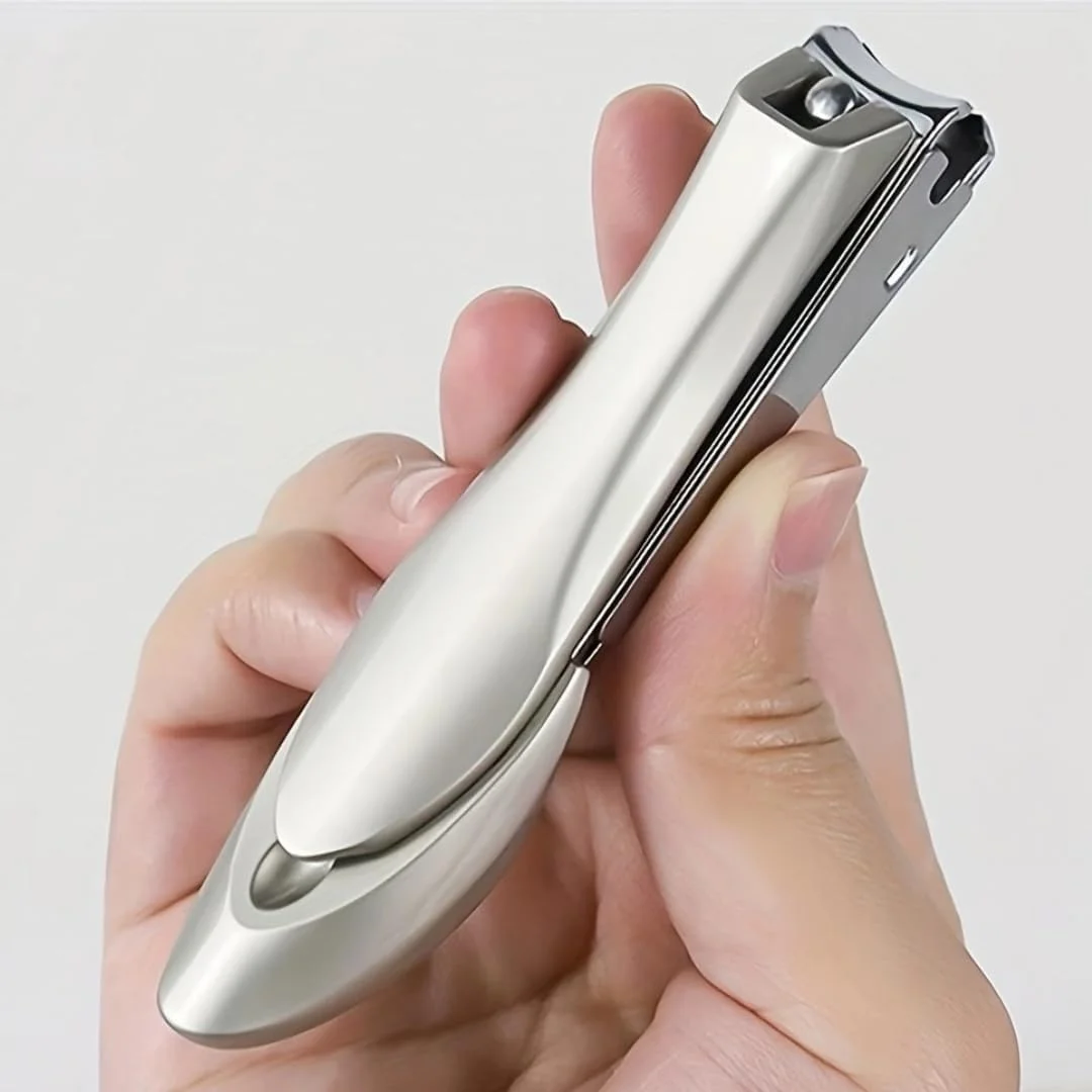 ناخن گیر، قیچی ناخن - فولاد ضد زنگ ژاپنی با محفظه جمع آوری، سوهان ناخن داخلی - بدون پاشش، ارگونومیک، تیز و بادوام برای مردان، زنان و کودکان - مقص أظافر (نقره ای) ناخن گیر، قیچی ناخن - فولاد ضد زنگ ژاپنی با محفظه جمع آوری، سوهان ناخن داخلی - بدون پاشش، ارگونومیک، تیز و بادوام برای مردان، زنان و کودکان - مقص أظافر (نقره ای)