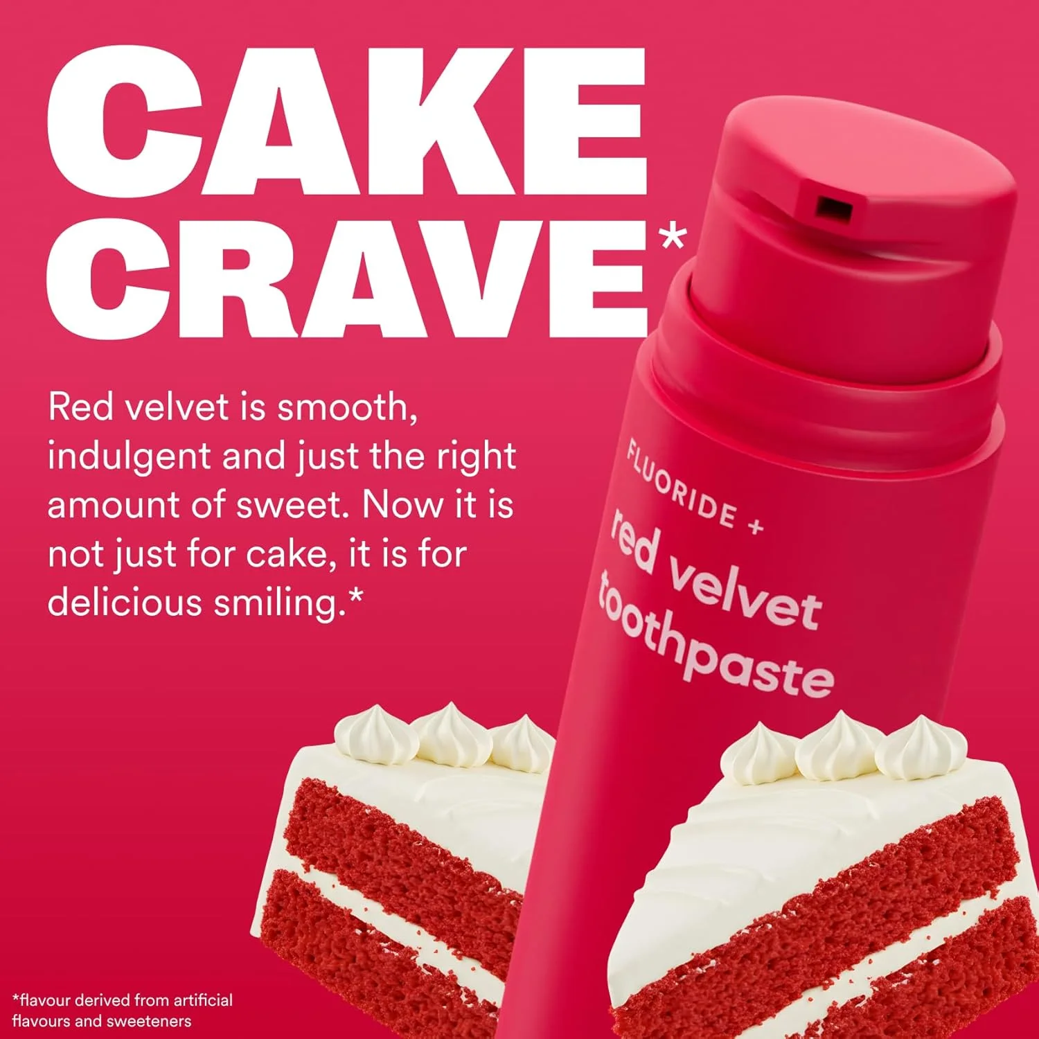 خمیر دندان هیسمیل با طعم رد ولوت 60 گرم