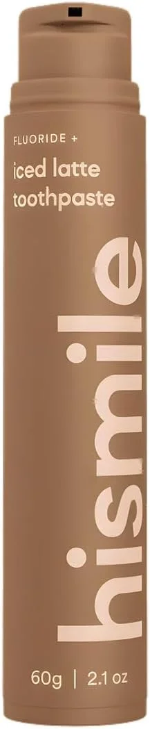 خمیر دندان طعم دار فلوراید هیسمیل با طعم لاته یخی