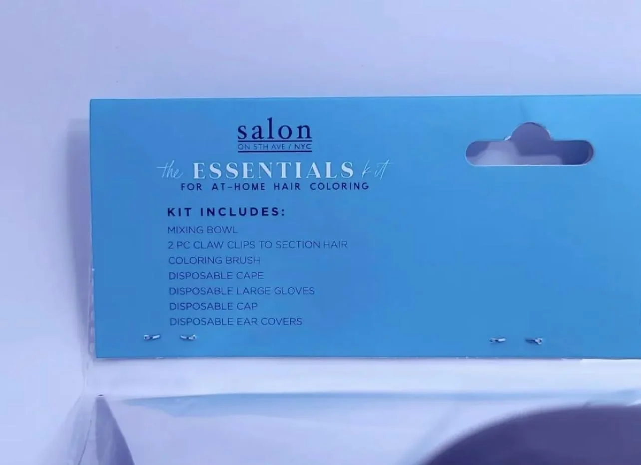 مجموعه لوازم ضروری رنگ کردن مو در خانه