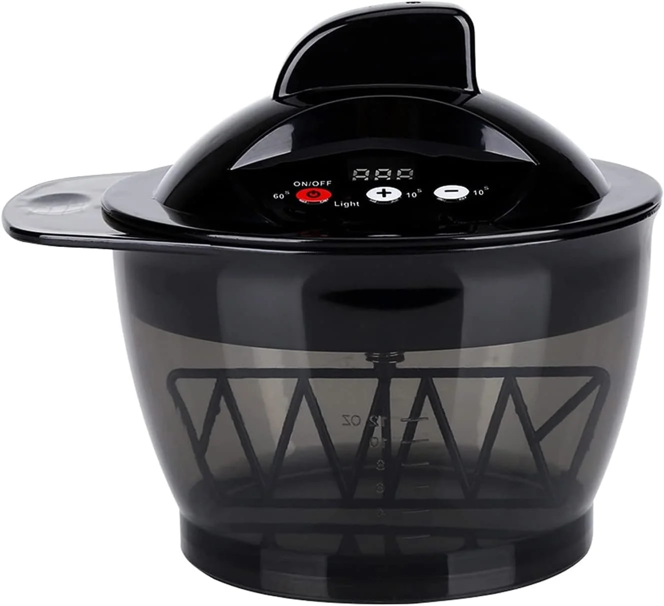 میکسر اتوماتیک کرم مو برقی، کاسه مخلوط رنگ مو ولتاژ پایین USB قابل شارژ خود زمانبندی 320 میلی لیتر برای آرایشگاه