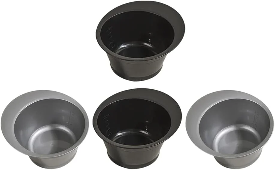 کاسه رنگ مو، کیت کاسه مخلوط رنگ مو، کاسه رنگ آمیزی، کیت رنگ آمیزی مو برای رنگ مو، 4 عدد