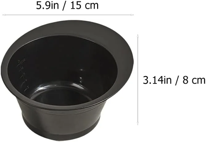 کاسه رنگ مو، کیت کاسه مخلوط رنگ مو، کاسه رنگ آمیزی، کیت رنگ آمیزی مو برای رنگ مو، 4 عدد