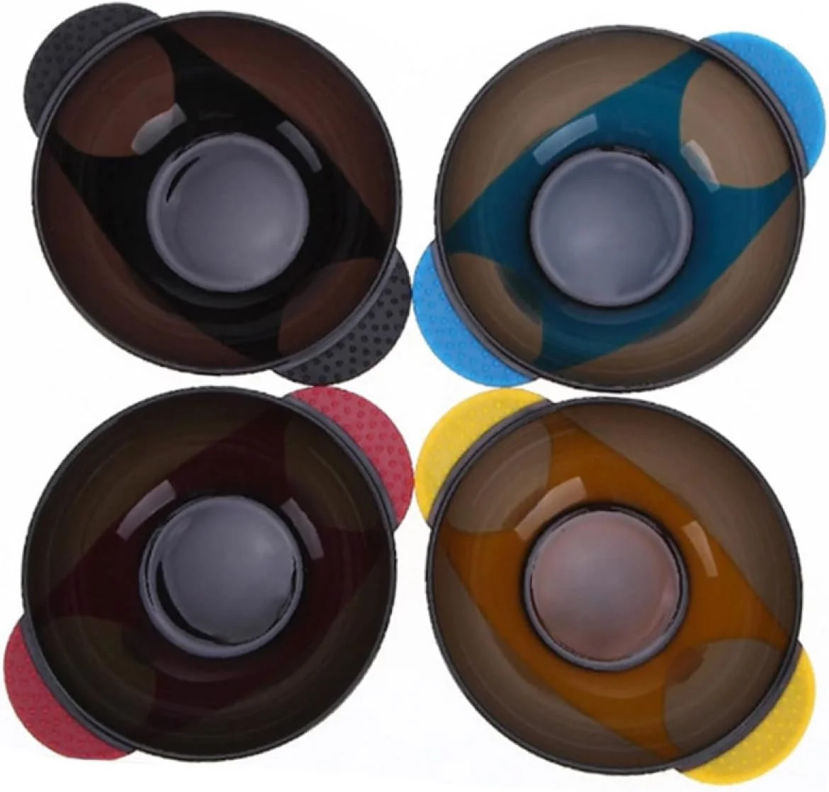 کاسه رنگ مو لابیموس با میله همزن مکنده، کاسه مخلوط کردن رنگ مو پلاستیکی، ابزار آرایشگری و رنگ آمیزی مو