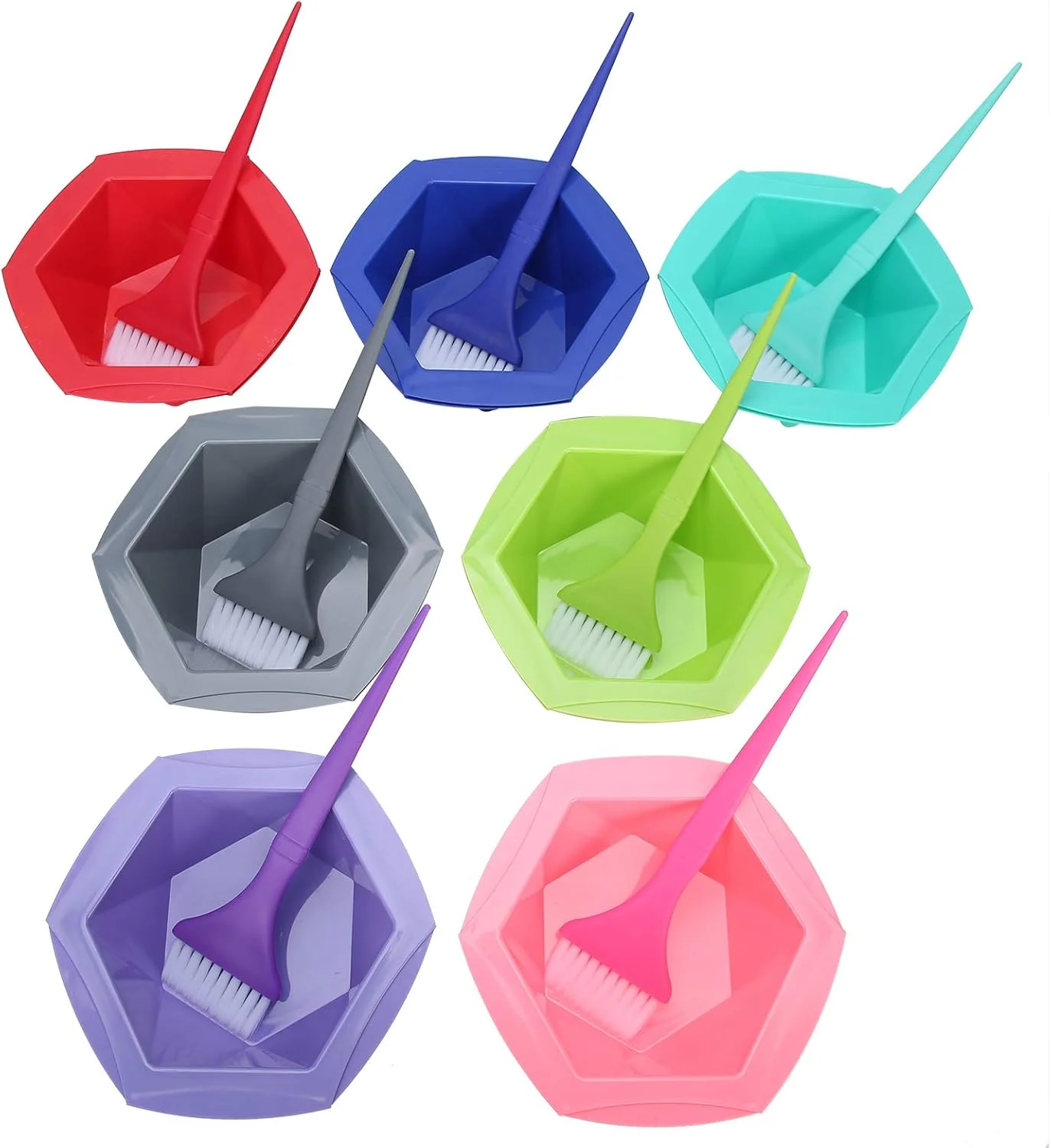 کیت رنگ مو، ابزار هایلایت مو، کاسه های مخلوط رنگ مو، بادوام برای آرایشگاه های حرفه ای، سلمانی ها و آرایشگران کیت رنگ مو، ابزار هایلایت مو، کاسه های مخلوط رنگ مو، بادوام برای آرایشگاه های حرفه ای، سلمانی ها و آرایشگران