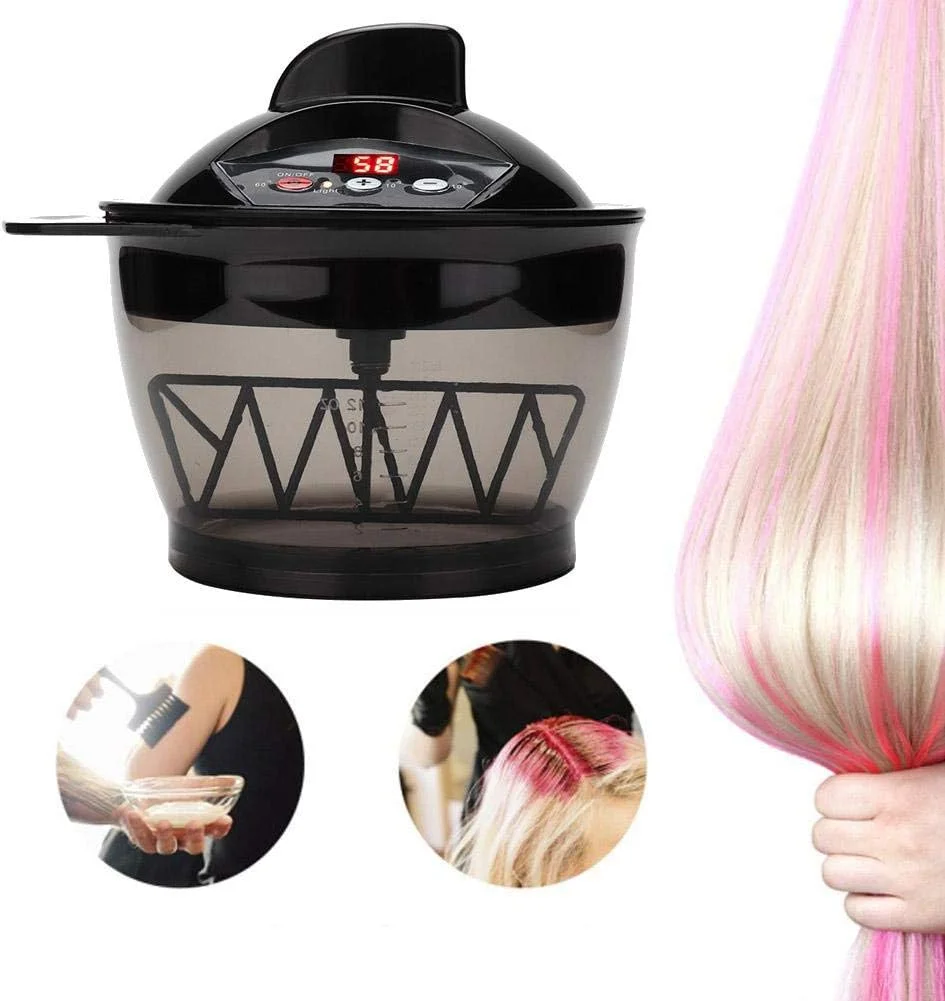 کاسه رنگ مو، میکسر اتوماتیک برقی کرم مو، کاسه مخلوط کن حرفه ای رنگ مو برای آرایشگاه، منزل، آرایشگری و رنگ کردن مو کاسه رنگ مو، میکسر اتوماتیک برقی کرم مو، کاسه مخلوط کن حرفه ای رنگ مو برای آرایشگاه، منزل، آرایشگری و رنگ کردن مو