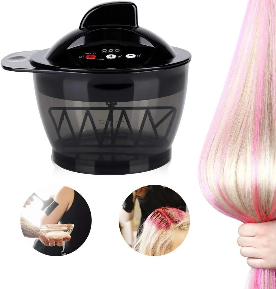 میکسر اتوماتیک رنگ مو قابل شارژ USB با صفحه نمایش LCD و تایمر میکسر اتوماتیک رنگ مو قابل شارژ USB با صفحه نمایش LCD و تایمر