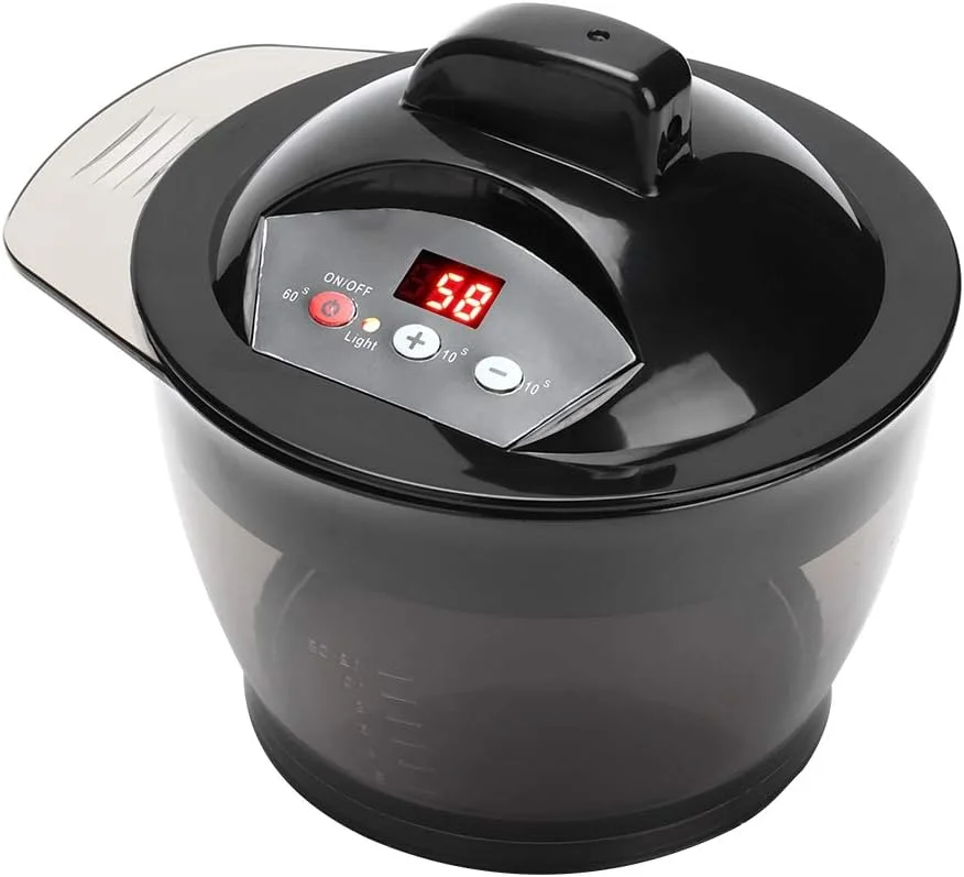 کاسه مخلوط رنگ مو FASJ، کیت رنگ موی برقی حرفه ای آرایشگری با 10 نگهدارنده قابل تعویض، میکسر اتوماتیک رنگ مو شارژی USB برای استفاده در سالن های آرایشی و منزل کاسه مخلوط رنگ مو FASJ، کیت رنگ موی برقی حرفه ای آرایشگری با 10 نگهدارنده قابل تعویض، میکسر اتوماتیک رنگ مو شارژی USB برای استفاده در سالن های آرایشی و منزل