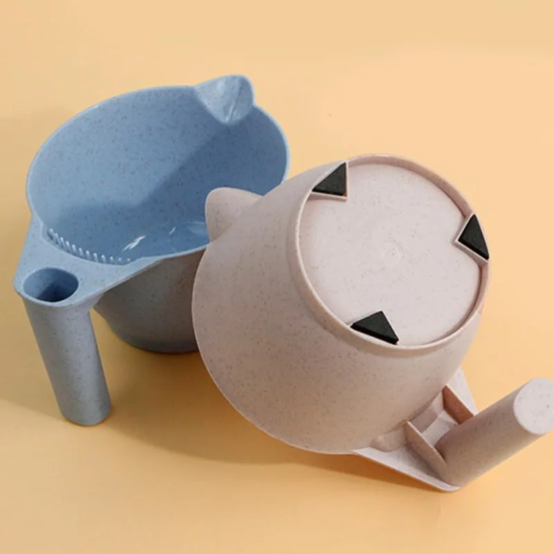 VALICLUD 2 عدد کاسه رنگ مو، کاسه های مخلوط کننده قابل حمل برای آرایشگران، کاسه های رنگ سازگار با محیط زیست، نی برای رنگ آمیزی حرفه ای مو و مخلوط های رنگ