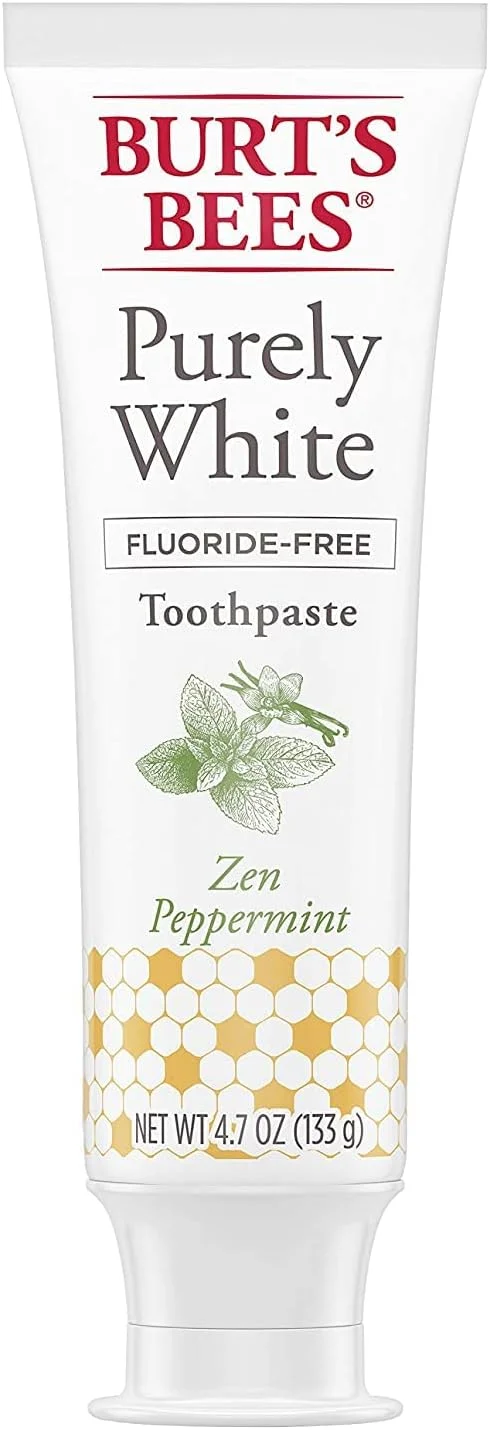 خمیر دندان سفید کننده خالص زنبورهای برت با طعم نعناع ذن 133 گرم (2 عددی)