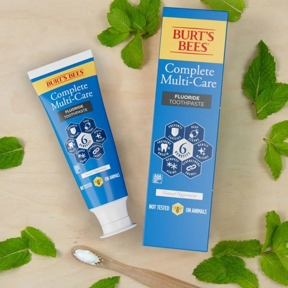 خمیر دندان کامل مراقبتی Burt's Bees، 133 گرم، بسته 3 عددی خمیر دندان کامل مراقبتی Burt's Bees، 133 گرم، بسته 3 عددی