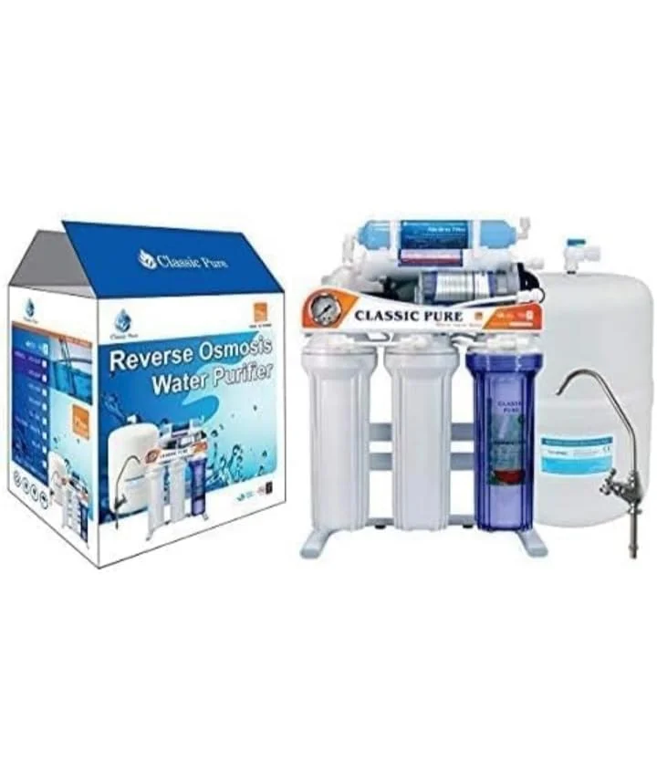 سیستم تصفیه آب خانگی اسمز معکوس 6 مرحله ای سیستم تصفیه آب خانگی اسمز معکوس 6 مرحله ای