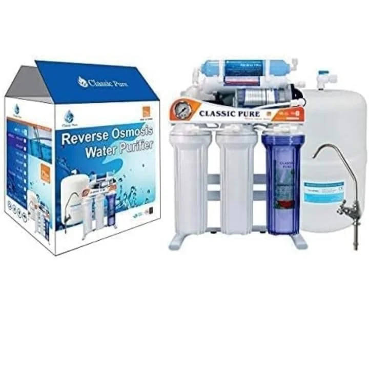 سیستم تصفیه آب خانگی اسمز معکوس 6 مرحله ای سیستم تصفیه آب خانگی اسمز معکوس 6 مرحله ای