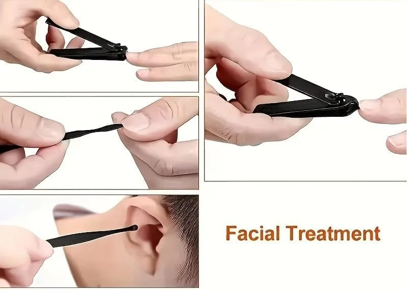 ست مانیکور 24 تکه Azonee، ست پدیکور حرفه ای، کیت مراقبت از ناخن شخصی، ناخن گیر انگشتان پا برای مردان و زنان، کیف مسافرتی قابل حمل، کیت نظافت برای مسافرت، انبر و کاتر کوتیکول ست مانیکور 24 تکه Azonee، ست پدیکور حرفه ای، کیت مراقبت از ناخن شخصی، ناخن گیر انگشتان پا برای مردان و زنان، کیف مسافرتی قابل حمل، کیت نظافت برای مسافرت، انبر و کاتر کوتیکول