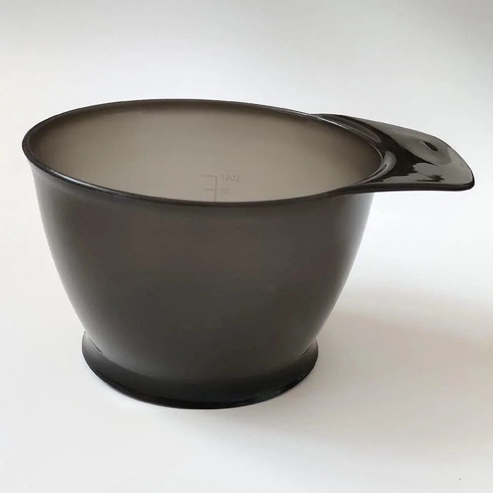 4 عدد کاسه رنگ مو پلاستیکی، کاسه های مخلوط رنگ، ابزار رنگ آمیزی مو برای آرایشگاه