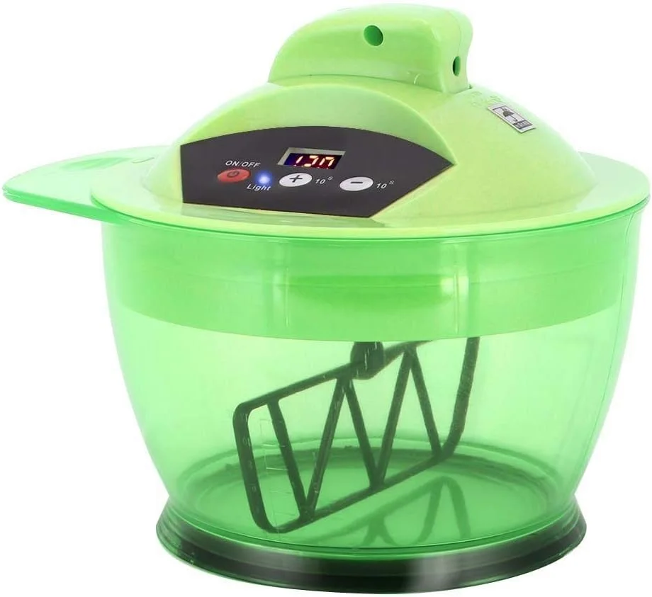 کاسه مخلوط رنگ مو، میکسر برقی رنگ مو مخلوط کن اتوماتیک کرم رنگ مو کیت رنگ آمیزی مو برای استفاده در منزل و سالن آرایش (سبز) کاسه مخلوط رنگ مو، میکسر برقی رنگ مو مخلوط کن اتوماتیک کرم رنگ مو کیت رنگ آمیزی مو برای استفاده در منزل و سالن آرایش (سبز)