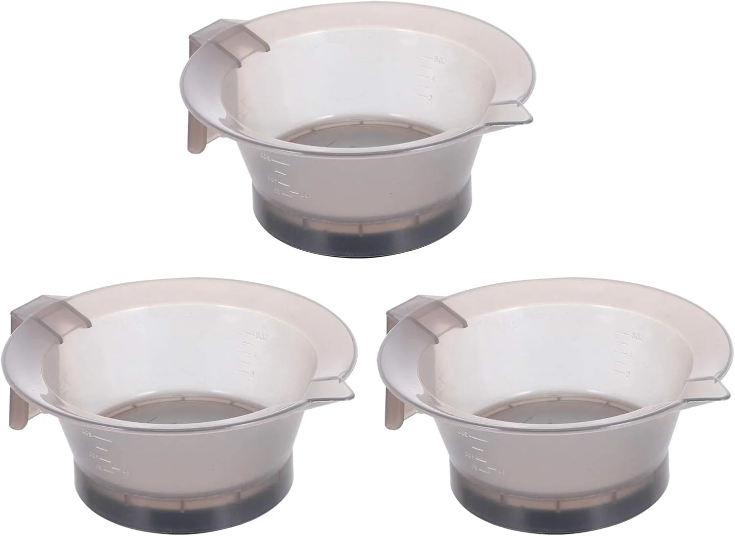 ست کاسه رنگ مو پلاستیکی 3 عددی، کاسه مخلوط رنگ مو حرفه ای برای آرایشگاه ست کاسه رنگ مو پلاستیکی 3 عددی، کاسه مخلوط رنگ مو حرفه ای برای آرایشگاه