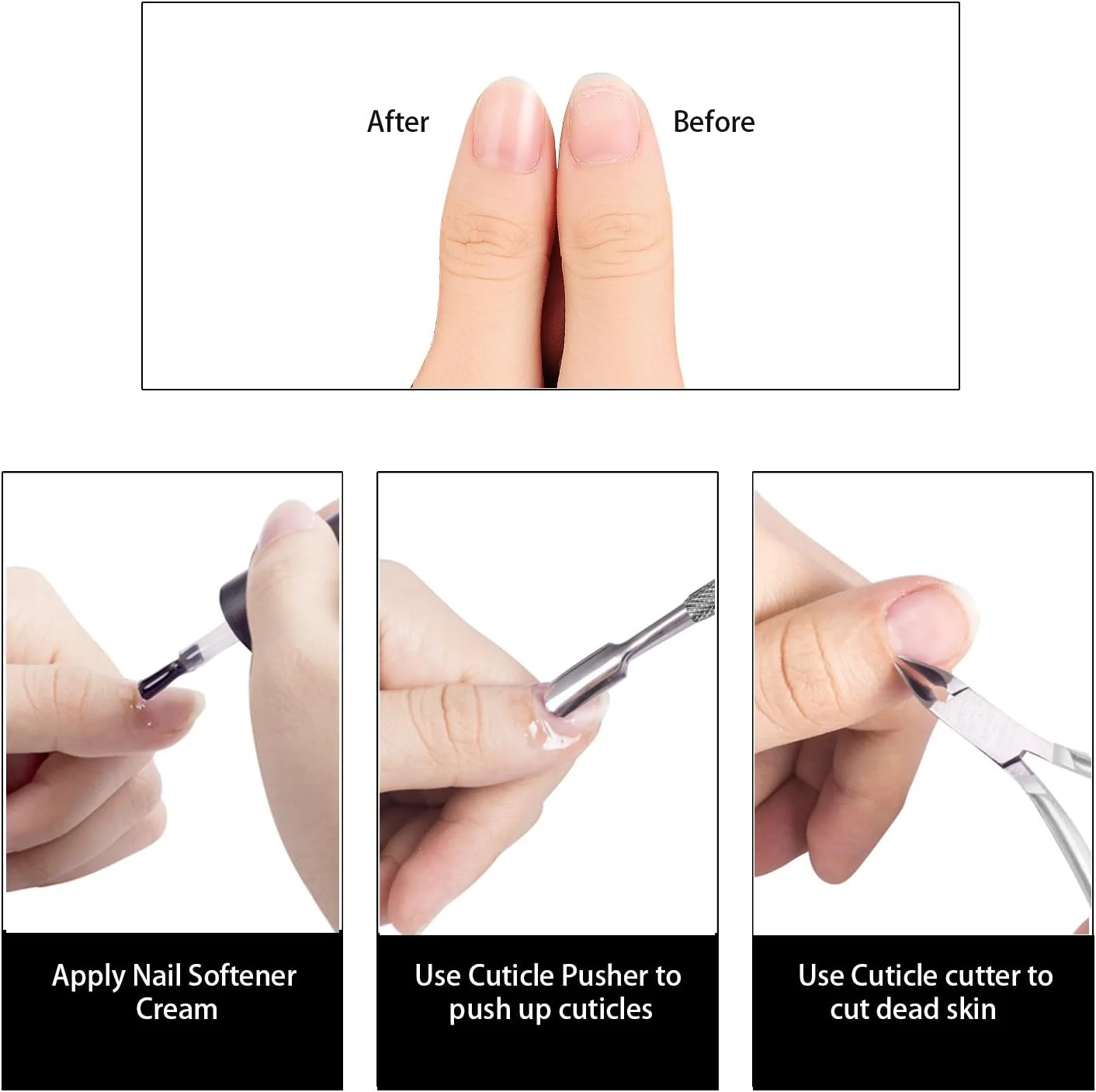 مجموعه ابزار مانیکور و پدیکور ایجیوباس شامل عقب زننده و نیپر کوتیکول، ساخته شده از استیل ضد زنگ با گرید جراحی، مناسب برای مراقبت از ناخن های دست و پا و پاک کردن لاک ژل مجموعه ابزار مانیکور و پدیکور ایجیوباس شامل عقب زننده و نیپر کوتیکول، ساخته شده از استیل ضد زنگ با گرید جراحی، مناسب برای مراقبت از ناخن های دست و پا و پاک کردن لاک ژل