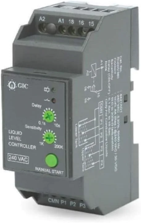 کنترلر سطح مایع جنریک GIC، محافظت از پمپ های شناور، جلوگیری از پر شدن بیش از حد، پروب حسگر فولاد ضد زنگ (کنترلر 4421AD1)، مشکی، برقی سیم دار، کنترلر ماشین لباسشویی کنترلر سطح مایع جنریک GIC، محافظت از پمپ های شناور، جلوگیری از پر شدن بیش از حد، پروب حسگر فولاد ضد زنگ (کنترلر 4421AD1)، مشکی، برقی سیم دار، کنترلر ماشین لباسشویی