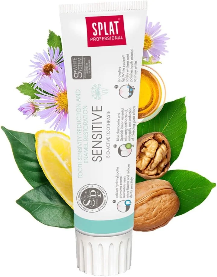 خمیر دندان حرفه ای بایو اکتیو مخصوص دندان های حساس اسپلَت