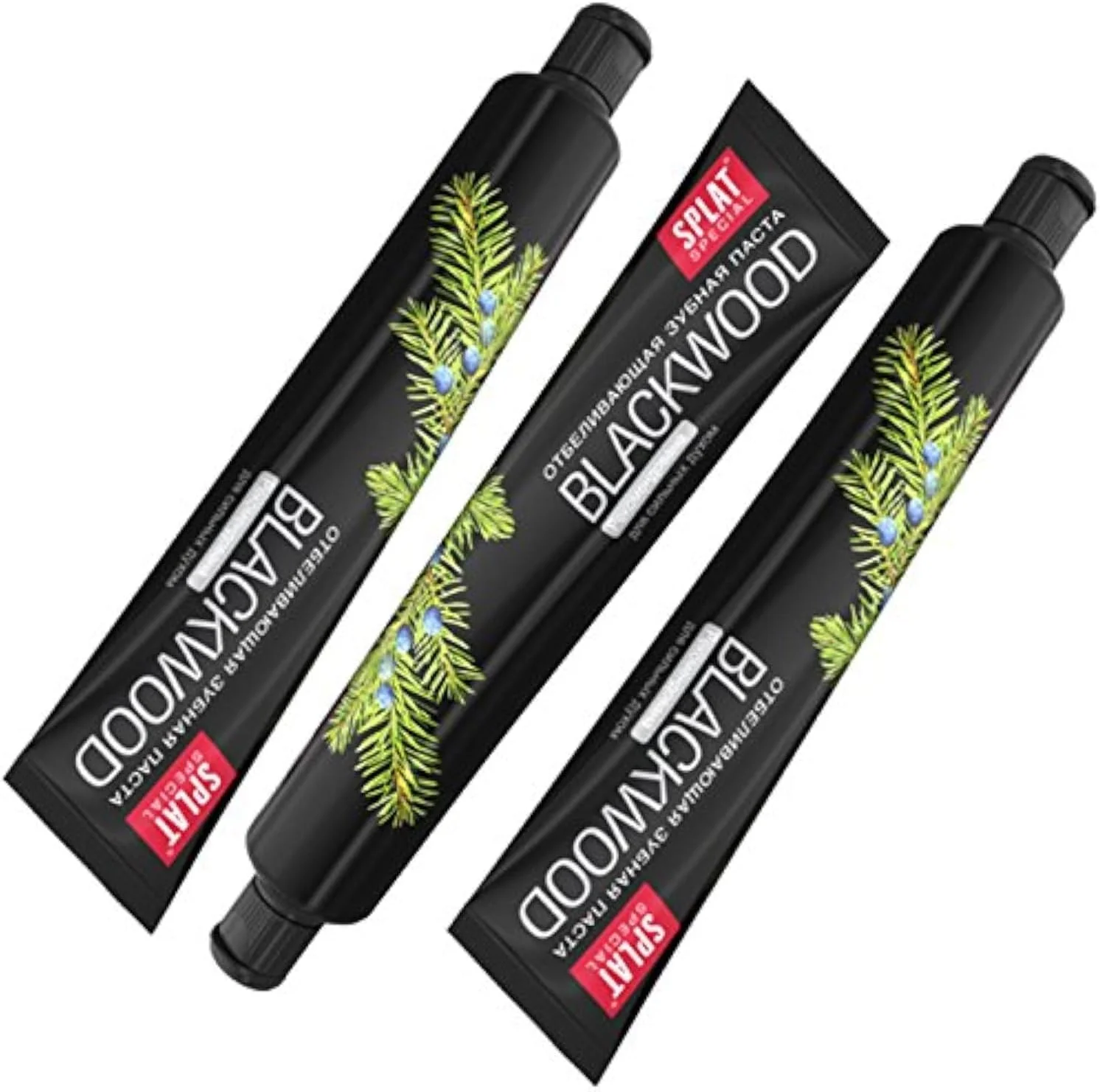 خمیر دندان سفید کننده بلک وود اسپلَت 3 عدد 75 میلی لیتری