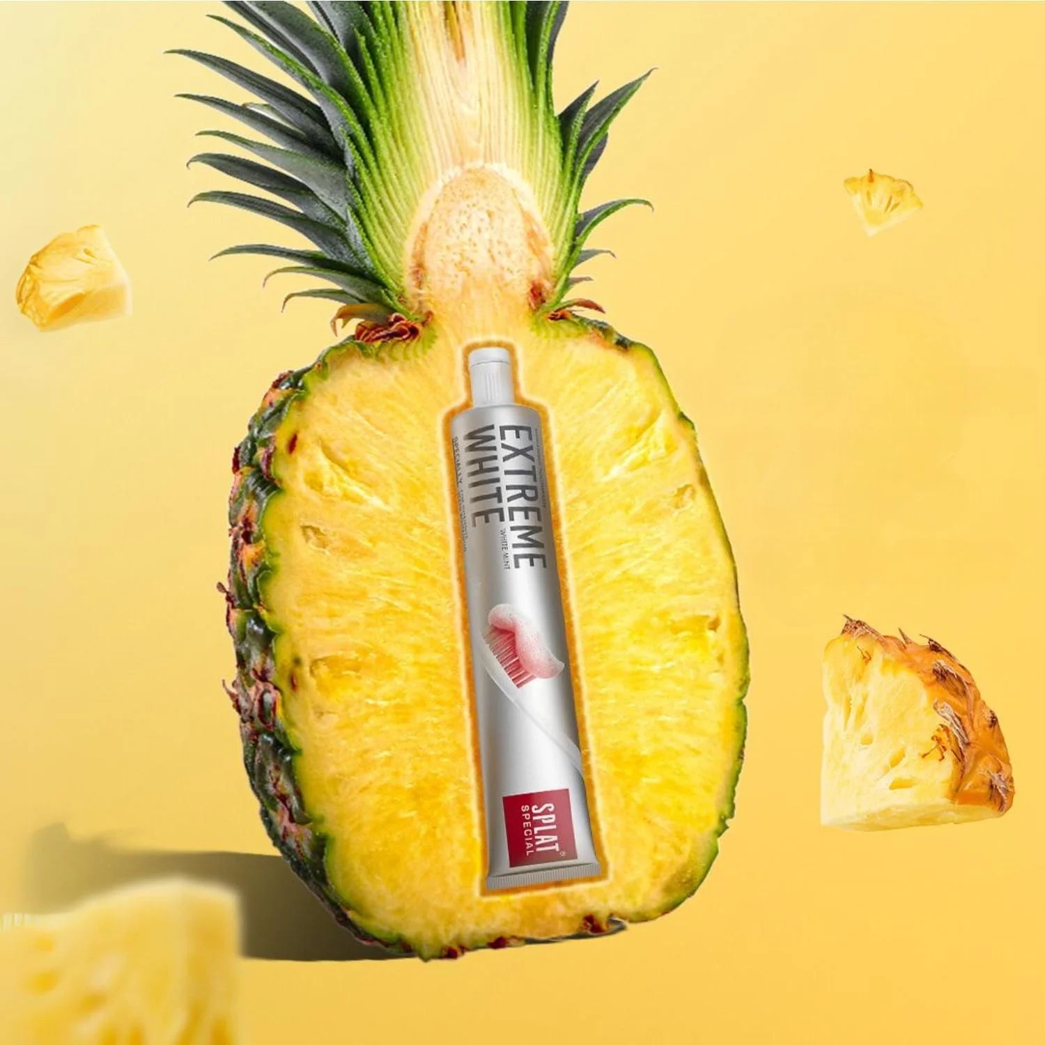 خمیر دندان سفید کننده قوی و ویژه Splat برای دندان های حساس | وگان | بدون گلوتن | 75 میلی لیتر (بسته 2 عددی)