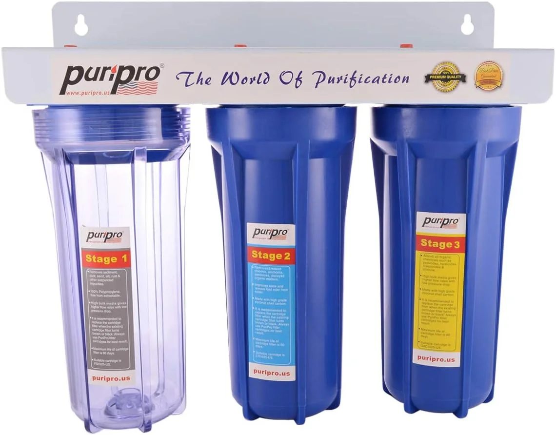 سیستم تصفیه آب سه مرحله ای زیر سینکی/دیواری Puri Pro سیستم تصفیه آب سه مرحله ای زیر سینکی/دیواری Puri Pro