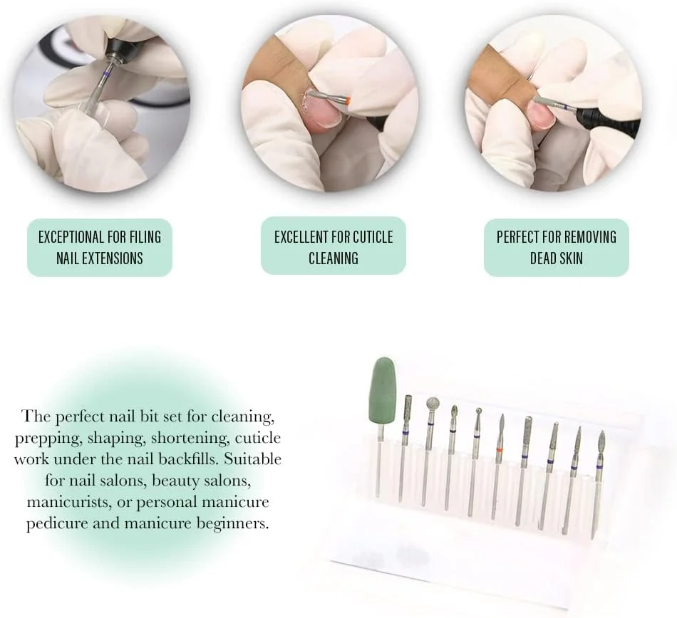 ست سر سوهان مانیکور روسی خشک حرفه ای Mia Secret، 1.0 عدد، KIT-RM1 ست سر سوهان مانیکور روسی خشک حرفه ای Mia Secret، 1.0 عدد، KIT-RM1