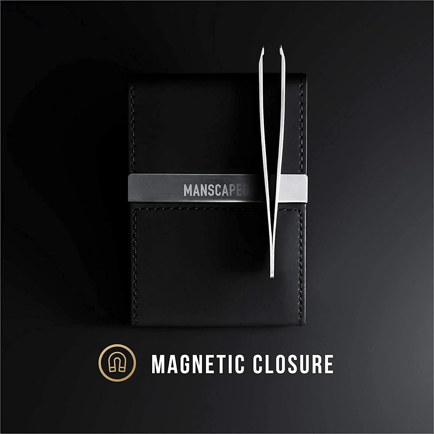 ست مانیکور مردانه MANSCAPED® Shears 2.0، شامل قیچی ناخن، قیچی ایمنی، موچین و سوهان ناخن، ست مسافرتی مانیکور و پدیکور، ست آرایشی لوکس 4 تکه با کیف جمع و جور ست مانیکور مردانه MANSCAPED® Shears 2.0، شامل قیچی ناخن، قیچی ایمنی، موچین و سوهان ناخن، ست مسافرتی مانیکور و پدیکور، ست آرایشی لوکس 4 تکه با کیف جمع و جور