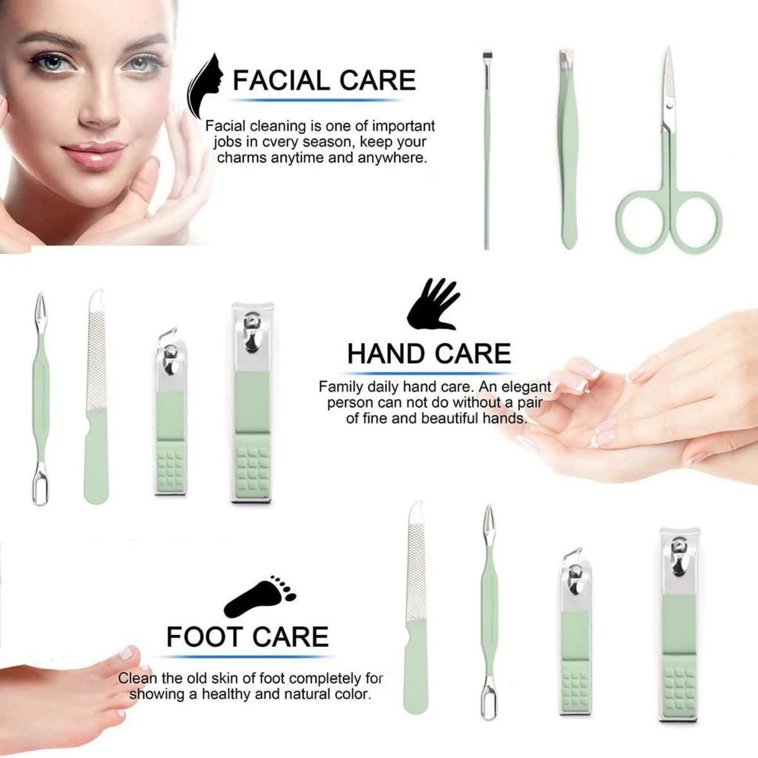 ست مانیکور مردانه زنانه ست ناخن گیر 8 در 1 استیل ضد زنگ ناخن گیر انگشت پا ابزار مراقبت شخصی با کیف مسافرتی قابل حمل ابزار پدیکور کیت نظافت هدیه برای مردان زنان همسر خانواده دوست ست مانیکور مردانه زنانه ست ناخن گیر 8 در 1 استیل ضد زنگ ناخن گیر انگشت پا ابزار مراقبت شخصی با کیف مسافرتی قابل حمل ابزار پدیکور کیت نظافت هدیه برای مردان زنان همسر خانواده دوست