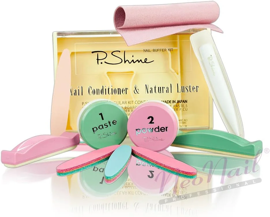 ست مانیکور و پولیش ناخن ژاپنی QLS P-Shine وزن 190 گرم