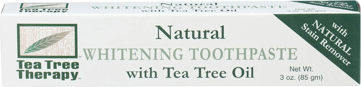 خمیر دندان سفید کننده طبیعی Tea Tree Therapy، حاوی روغن درخت چای، 85 گرم