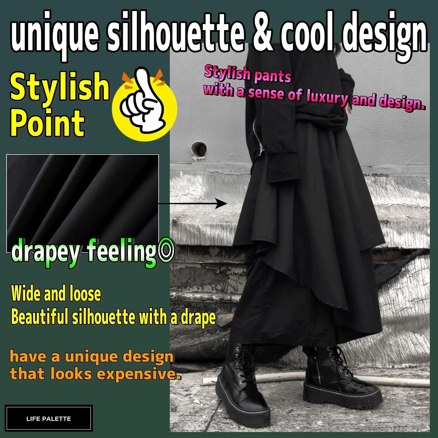 شلوارک های هارم مردانه و زنانه به سبک ژاپنی سامورایی هاکاما Life Palette، شلوار یوگا نینجا مشکی… شلوارک های هارم مردانه و زنانه به سبک ژاپنی سامورایی هاکاما Life Palette، شلوار یوگا نینجا مشکی…