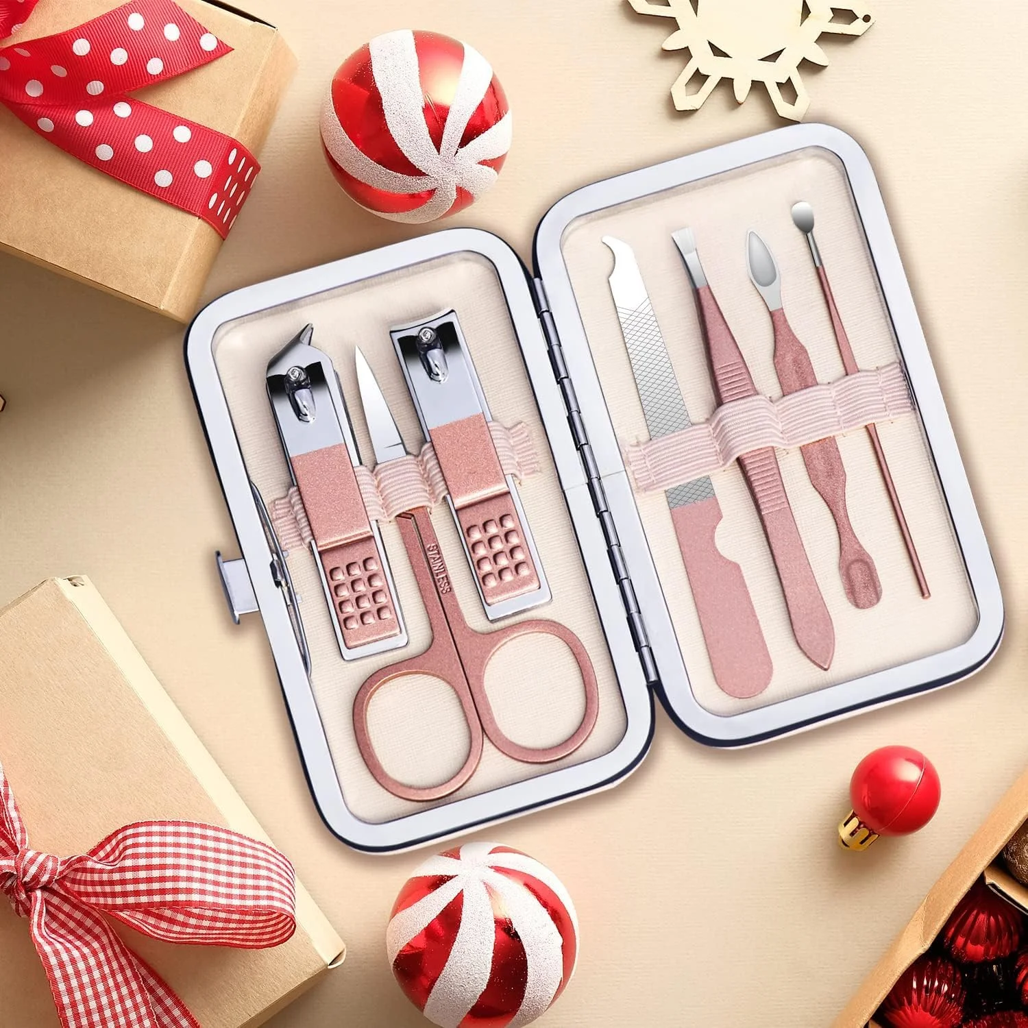 ست مانیکور مسافرتی ORiTi، ست مانیکور 7 در 1، ست پدیکور، ست ناخن گیر، ست ناخن استیل ضد زنگ ست مانیکور مسافرتی ORiTi، ست مانیکور 7 در 1، ست پدیکور، ست ناخن گیر، ست ناخن استیل ضد زنگ