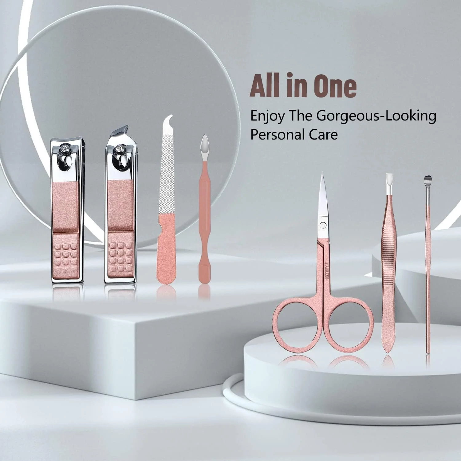 ست مانیکور مسافرتی ORiTi، ست مانیکور 7 در 1، ست پدیکور، ست ناخن گیر، ست ناخن استیل ضد زنگ ست مانیکور مسافرتی ORiTi، ست مانیکور 7 در 1، ست پدیکور، ست ناخن گیر، ست ناخن استیل ضد زنگ