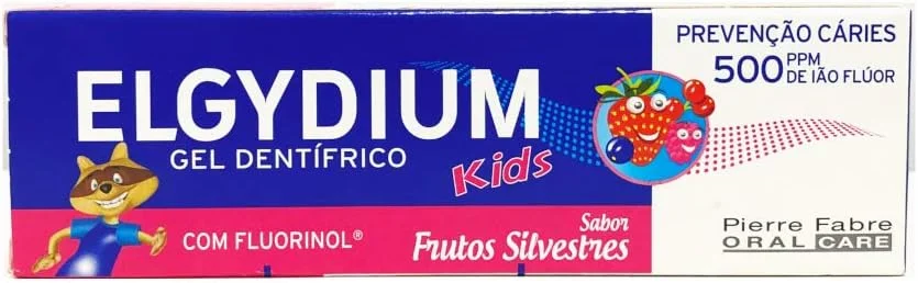 ژل خمیر دندان کودک الگیدیوم با طعم توت وحشی 50 میلی لیتر