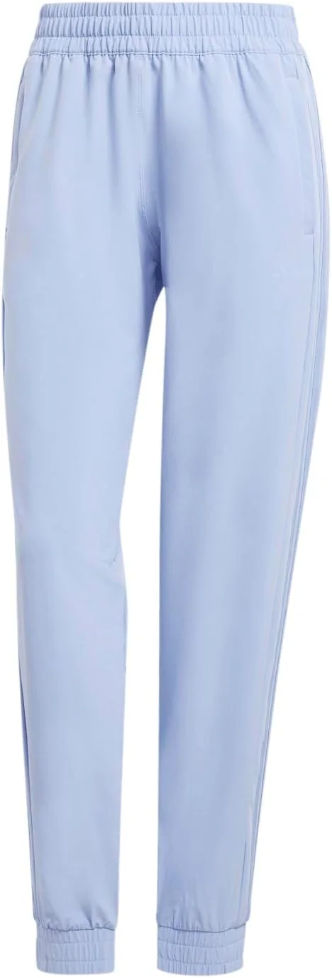 شلوار جاگر زنانه آدیداس Pacer All Gym 3-Stripes با فاق متوسط آبی، سایز M شلوار جاگر زنانه آدیداس Pacer All Gym 3-Stripes با فاق متوسط آبی، سایز M