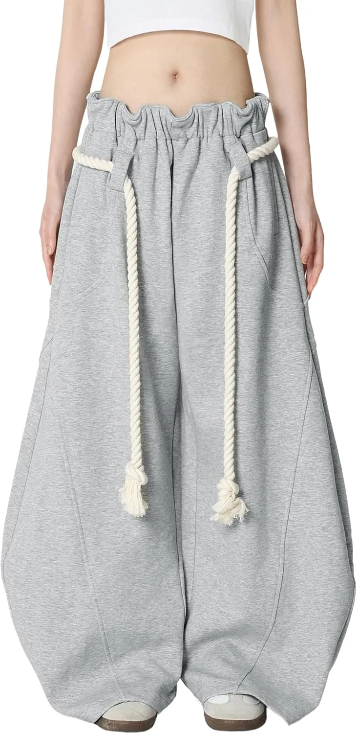 شلوار اسلش بشکه ای فوق العاده گشاد Aelfric Eden - شلوار پاچه گشاد زنانه مردانه، کمر کشی راحت و مناسب همه شلوار اسلش بشکه ای فوق العاده گشاد Aelfric Eden - شلوار پاچه گشاد زنانه مردانه، کمر کشی راحت و مناسب همه