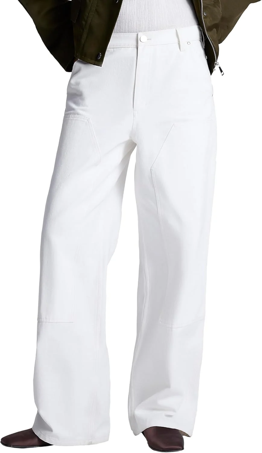 شلوار زنانه اِی اِل سی مدل Rae، سفید، سایز 00 شلوار زنانه اِی اِل سی مدل Rae، سفید، سایز 00