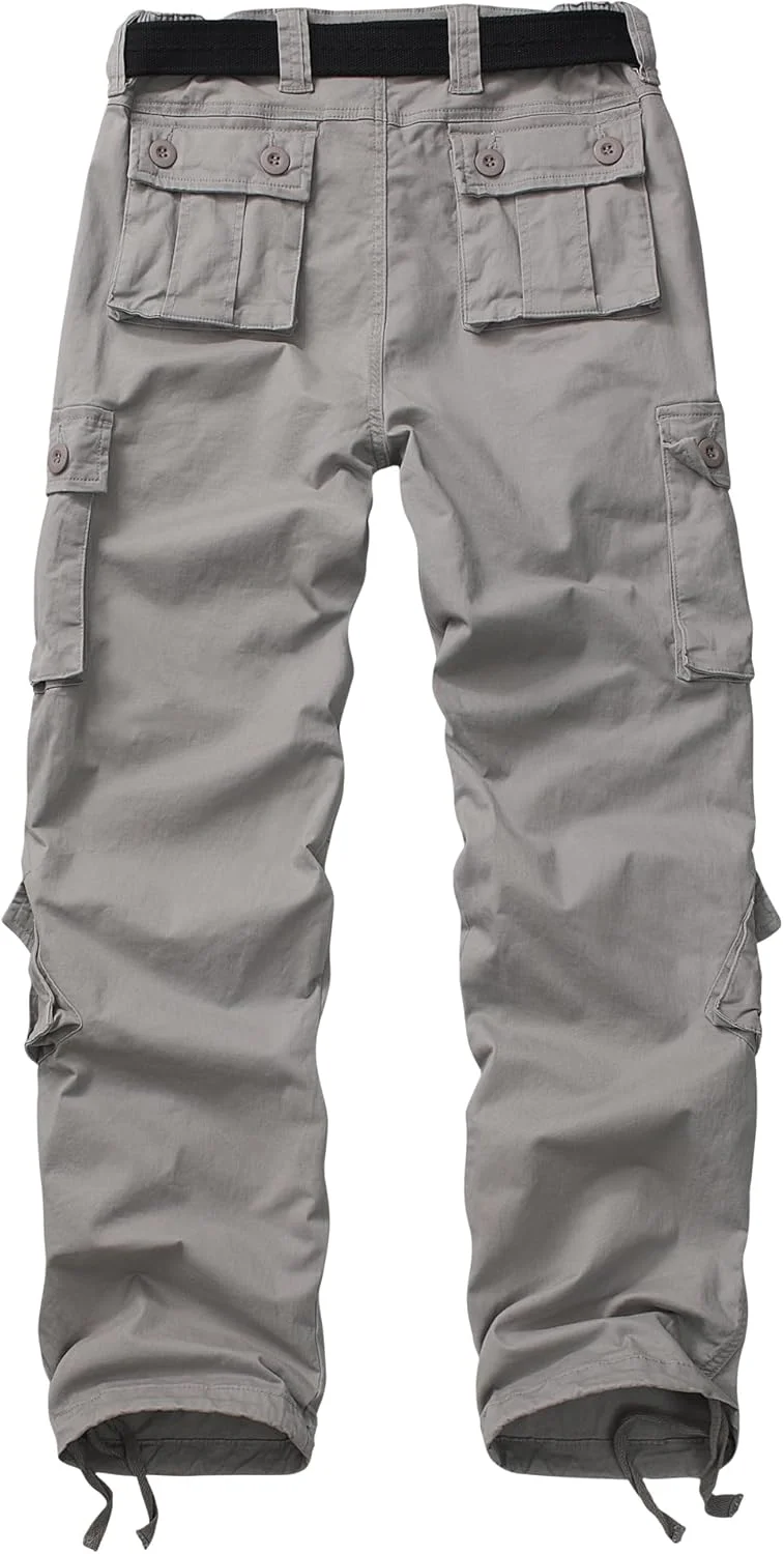 شلوار کارگو زنانه AKARMY با جیب، مناسب فضای باز، ضد خش، طرح استتار، مناسب کار و فعالیت های نظامی، مدل HY2036، آبی طوسی، سایز 14 شلوار کارگو زنانه AKARMY با جیب، مناسب فضای باز، ضد خش، طرح استتار، مناسب کار و فعالیت های نظامی، مدل HY2036، آبی طوسی، سایز 14