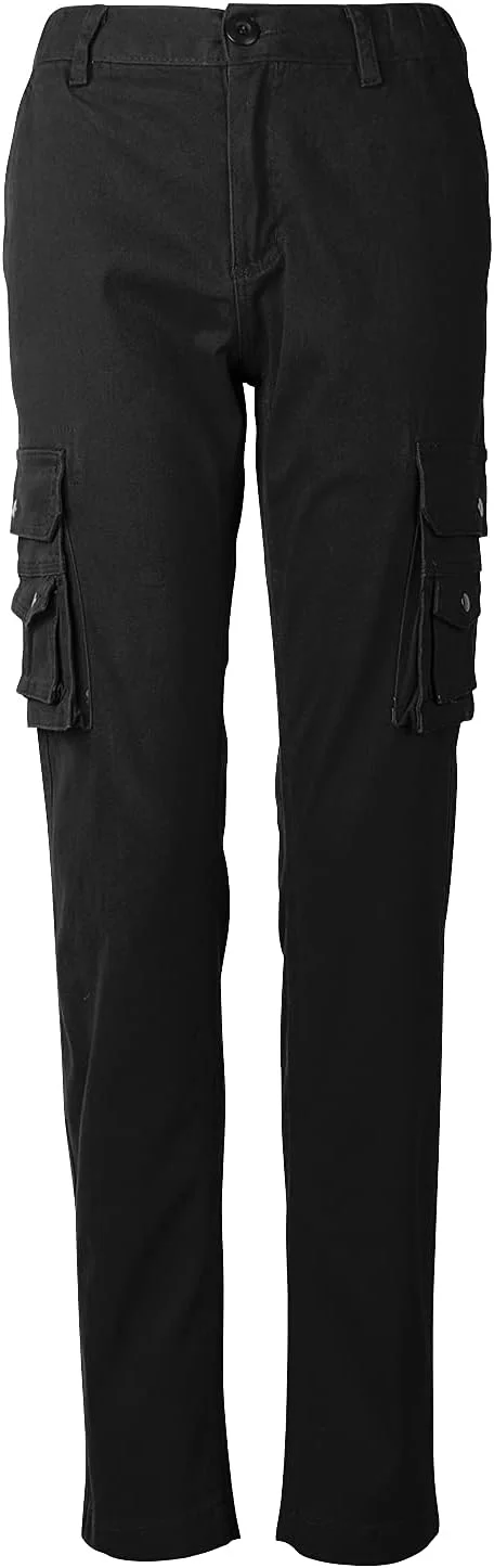شلوار کارگو زنانه Aeslech، شلوار کار و رزمی کشی، شلوار چند جیب بادوام و اسپرت زنانه