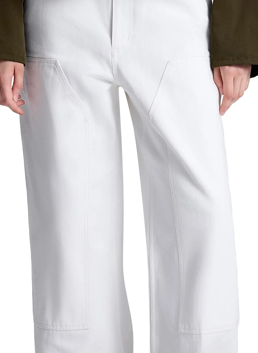 شلوار زنانه اِی اِل سی مدل Rae، سفید، سایز 00 شلوار زنانه اِی اِل سی مدل Rae، سفید، سایز 00