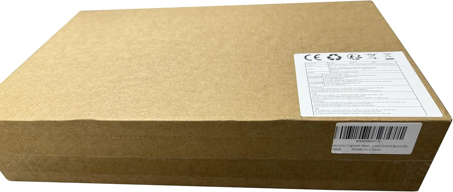 اکستندر صفحه نمایش لپ تاپ 14 اینچی domyfan، مانیتور سه گانه قابل حمل FHD 1080P IPS برای لپ تاپ، اتصال و پخش HDMI/USB-A/Type-C برای ویندوز، مک، اندروید، کروم، سوییچ و PS5، سازگار با لپ تاپ های 13.3 تا 17 اینچی اکستندر صفحه نمایش لپ تاپ 14 اینچی domyfan، مانیتور سه گانه قابل حمل FHD 1080P IPS برای لپ تاپ، اتصال و پخش HDMI/USB-A/Type-C برای ویندوز، مک، اندروید، کروم، سوییچ و PS5، سازگار با لپ تاپ های 13.3 تا 17 اینچی